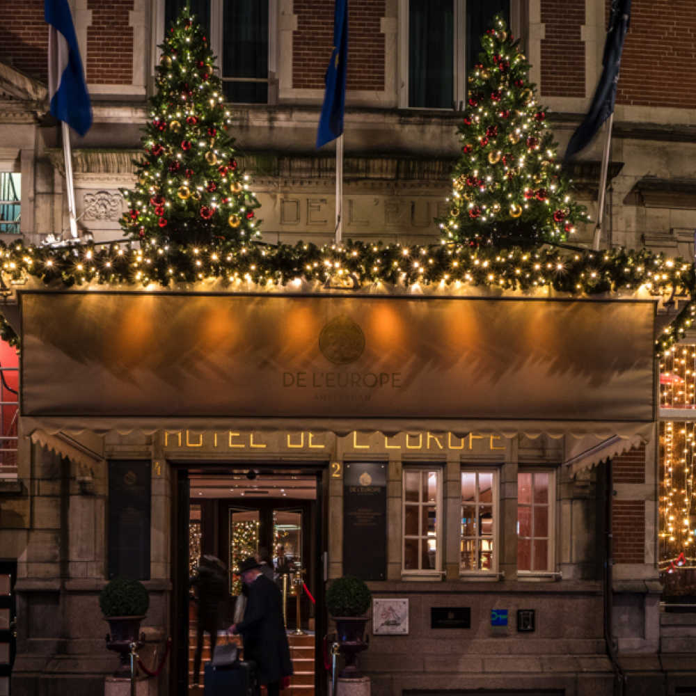 Hotel Amsterdam Kerstverlichting