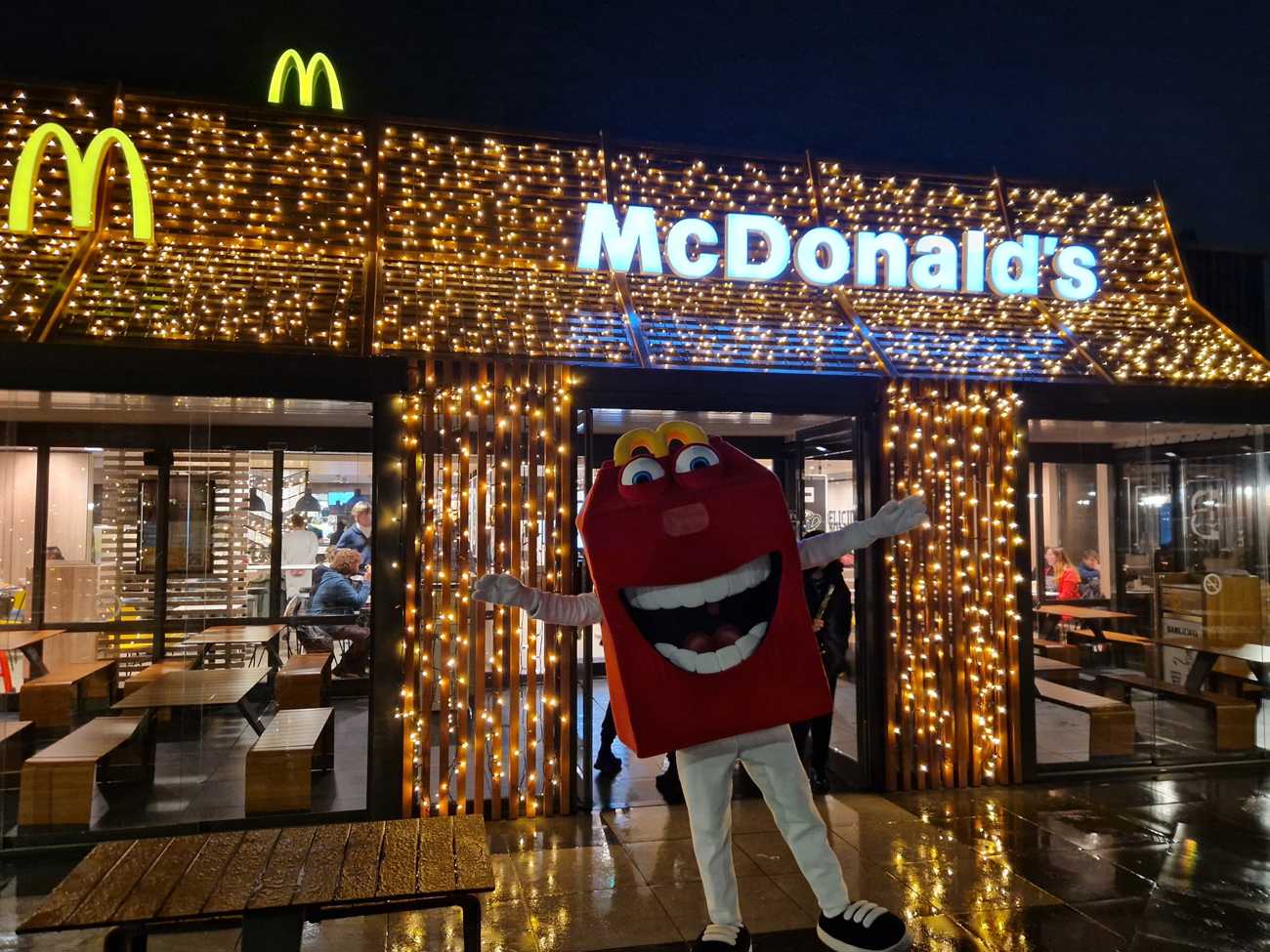 Kerstdecoratie McDonalds